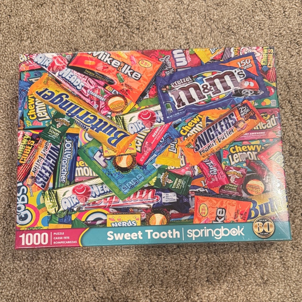 Springbok Sweet Tooth 1000 Piece Puzzle - Picture 2 of 3
